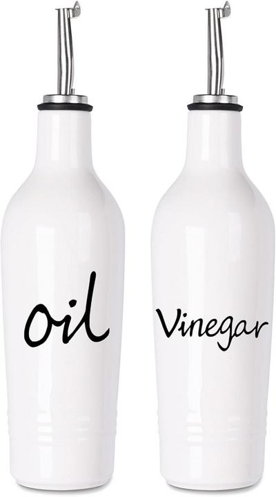 Is the HAOTOP Farmhouse Ceramic Oil and Vinegar Dispenser Bottle Set Worth It (2024)? Complete Review!