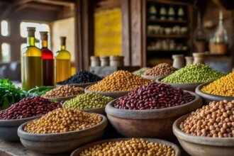 Legumes in the Mediterranean Diet: Protein, Fiber, and Satiety