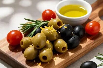 Olives platter