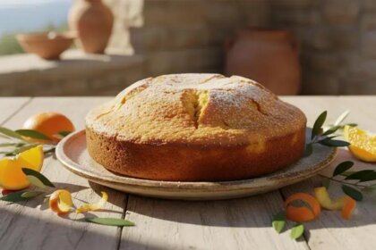 orange olive oil cake