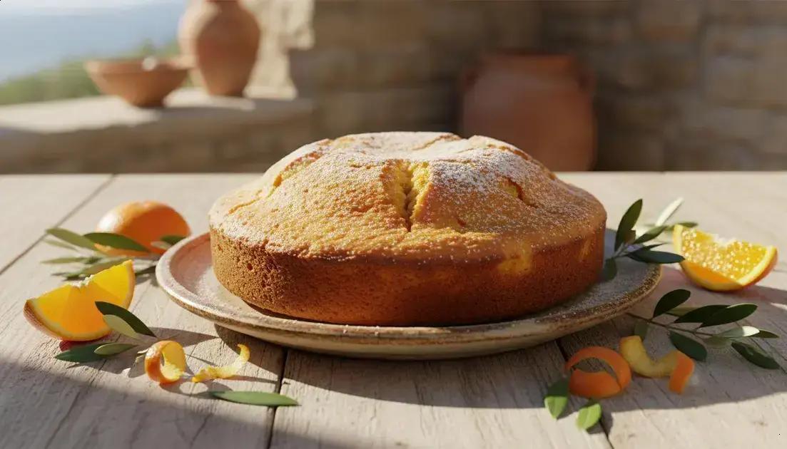 orange olive oil cake