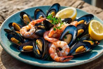 Seafood in the Mediterranean Diet: Frequency, Types, and Nutrition
