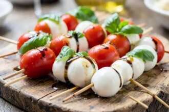 Caprese skewers