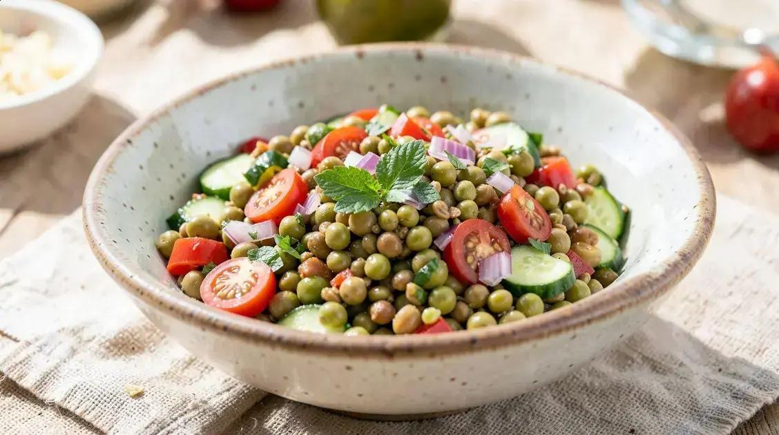 Lentil salad