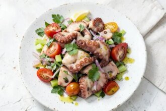 Octopus salad