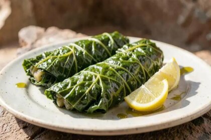 stuffed grape leaves