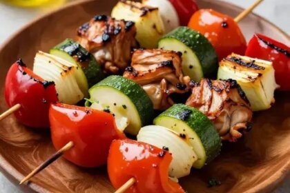 turkey skewers