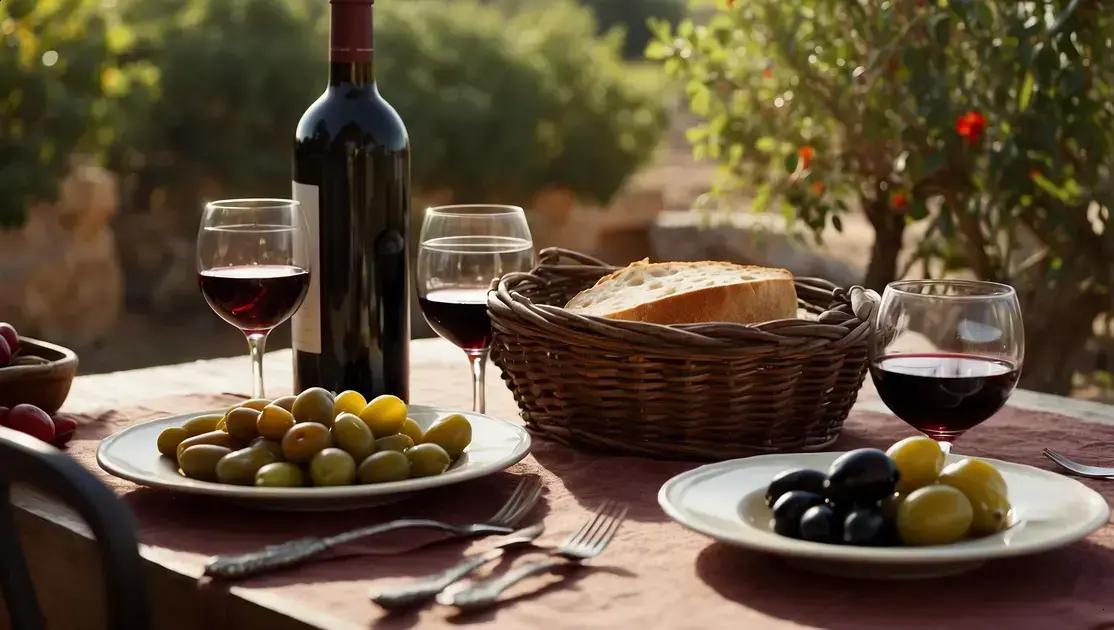 Wine Consumption in the Mediterranean Diet: Tradition and Moderation