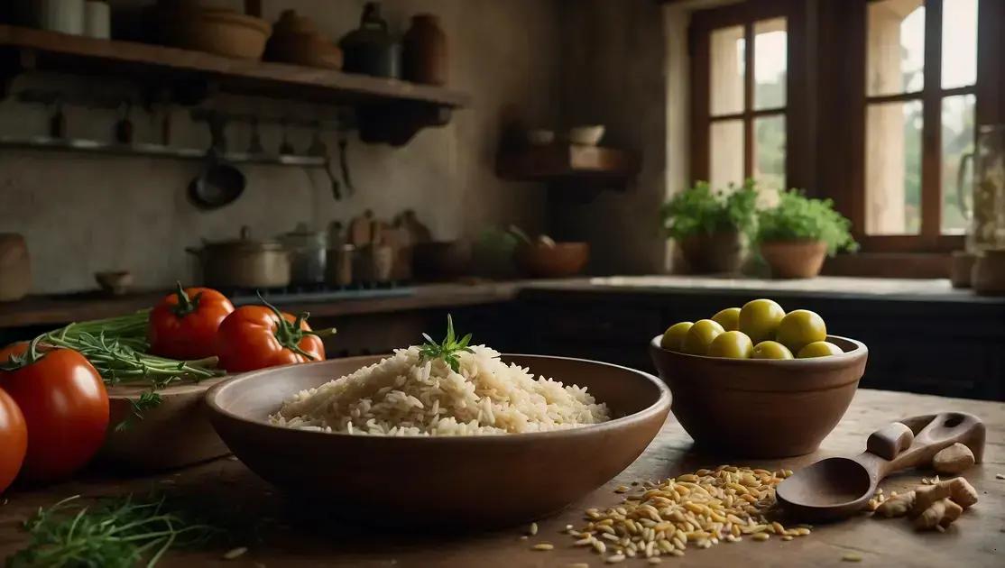 Brown Rice in the Mediterranean Diet: Uses and Nutritional Profile