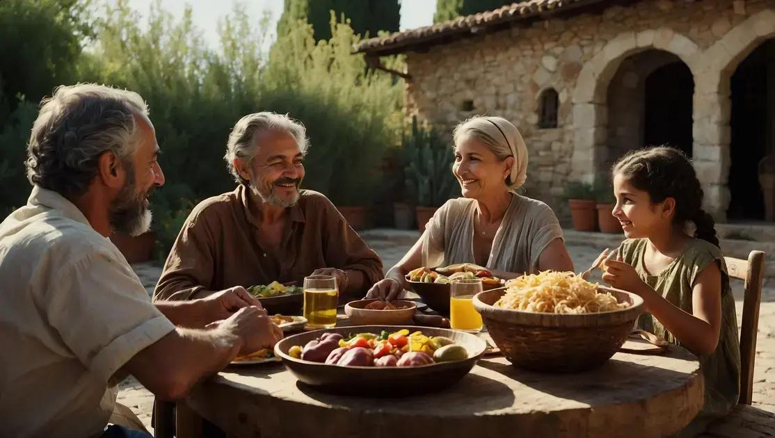 Cultural Eating Practices in the Mediterranean Diet