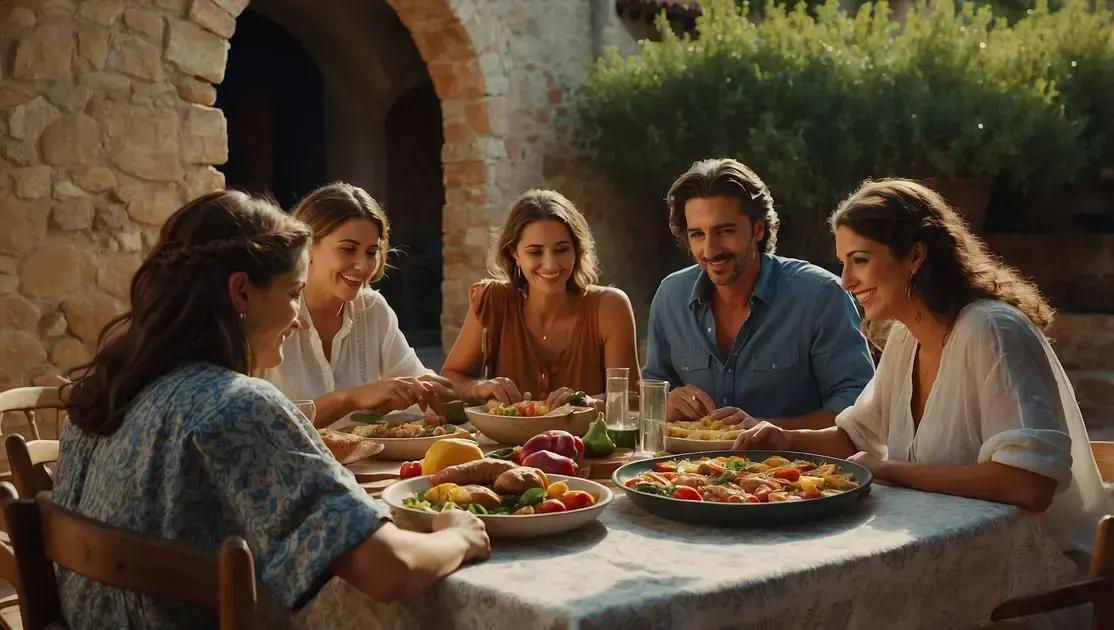 Family Meals in Mediterranean Cultures: Structure and Meaning