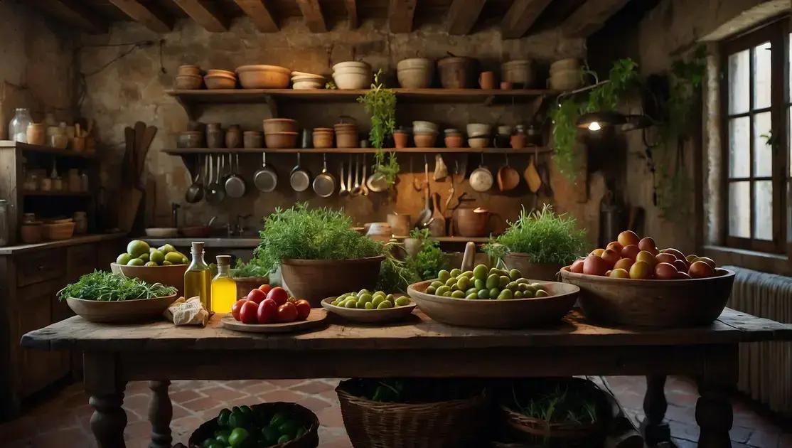 Food Preparation in the Mediterranean Diet: From Market to Table