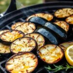 Grilled eggplant