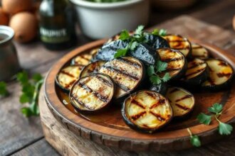 grilled eggplant