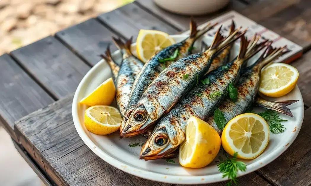 grilled sardines