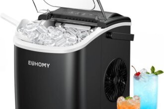 Is the EUHOMY Countertop Ice Maker Machine with Handle (2024) Worth It? Complete Review!