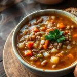 Lentil soup