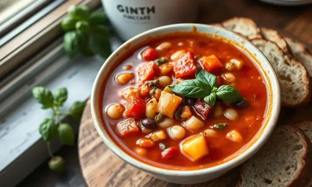 Minestrone soup
