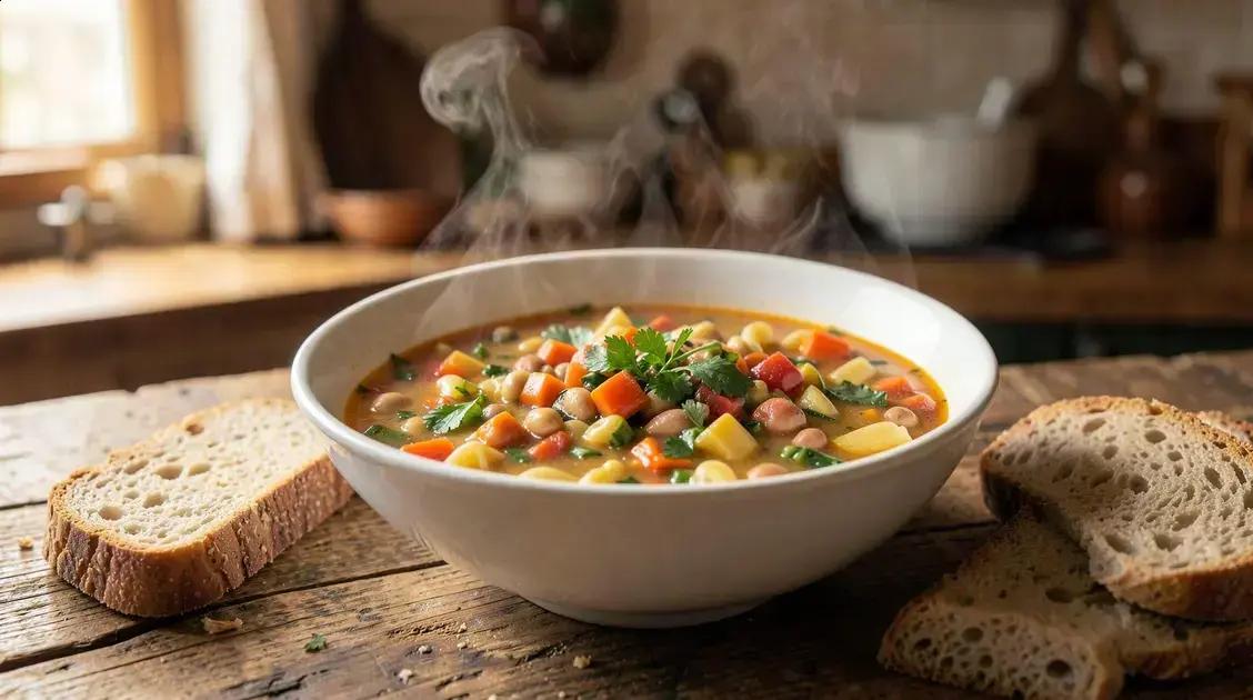 Minestrone soup