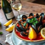 mussels in tomato sauce