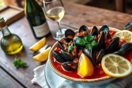 mussels in tomato sauce