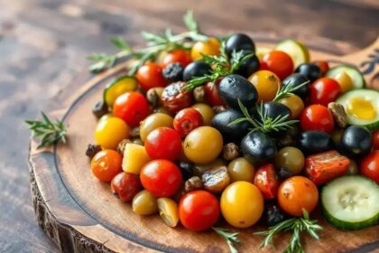 Olives platter