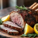 Roast lamb