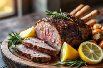 Roast lamb
