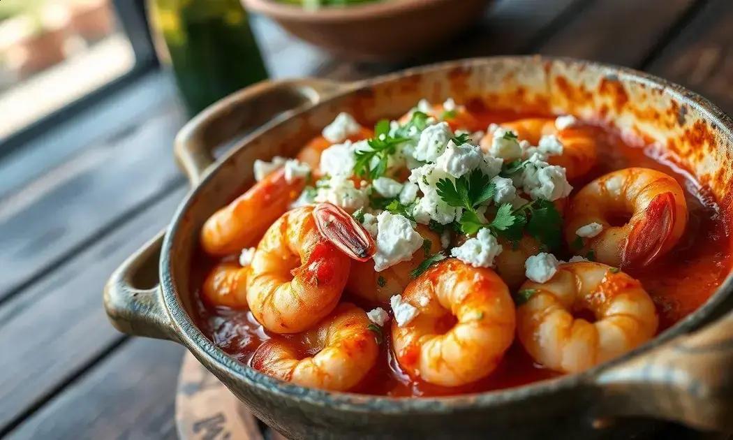 shrimp saganaki