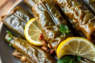 stuffed grape leaves