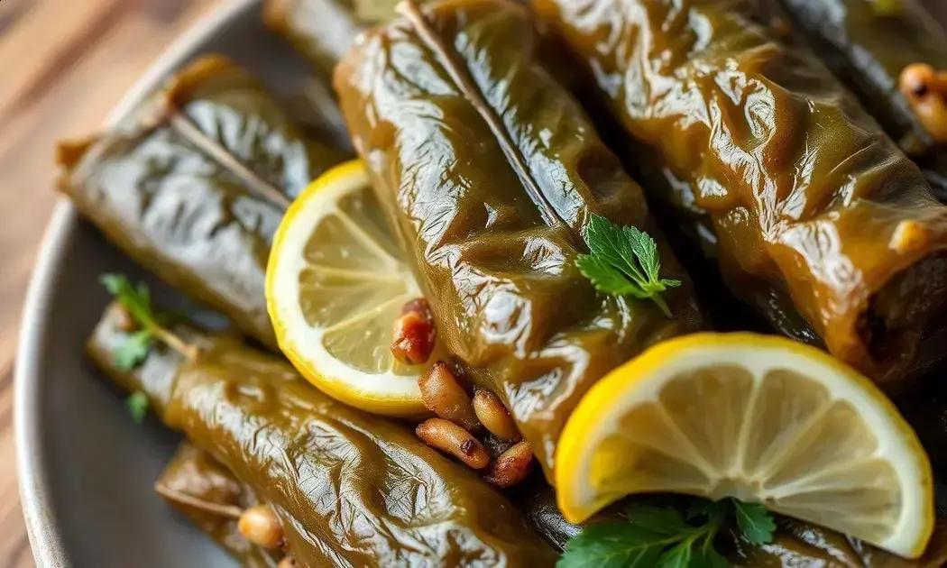 stuffed grape leaves