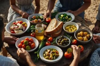 Traditional Meals in Mediterranean Cultures: Composition and Timing