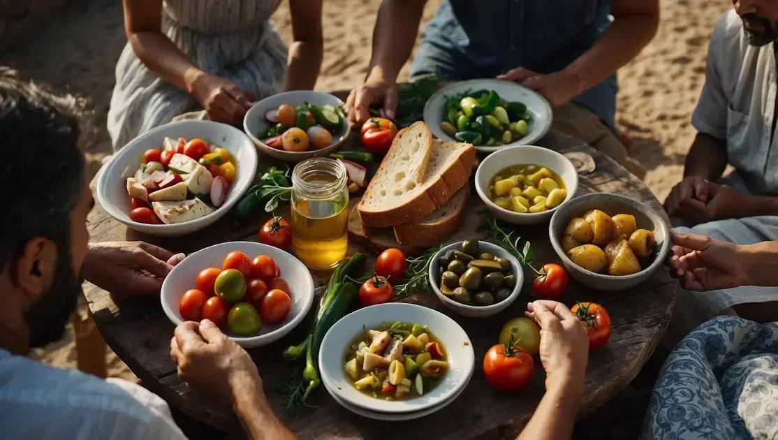 Traditional Meals in Mediterranean Cultures: Composition and Timing