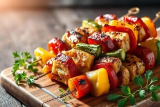 Turkey skewers