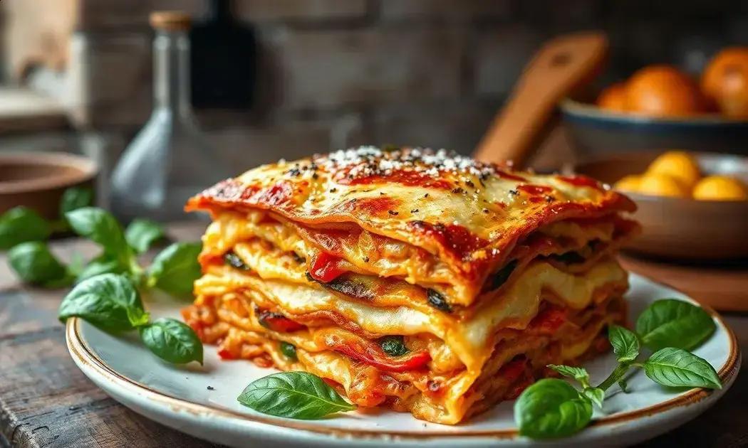 Vegetarian lasagna