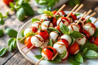 Caprese skewers