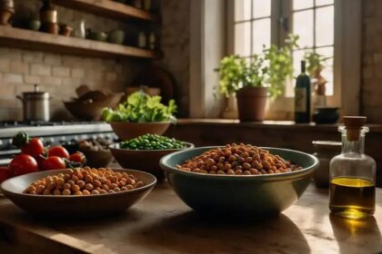 Legumes in the Mediterranean Diet: Beans, Lentils, and Chickpeas