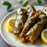 Stuffed grape leaves