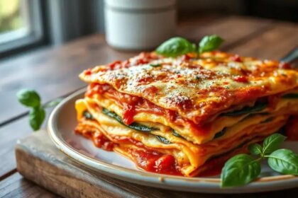 Vegetarian lasagna