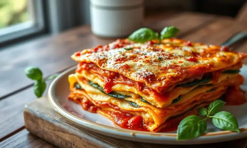 Vegetarian lasagna
