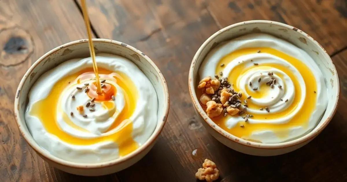 greek yogurt with honey — Mediterranean Diet Hub