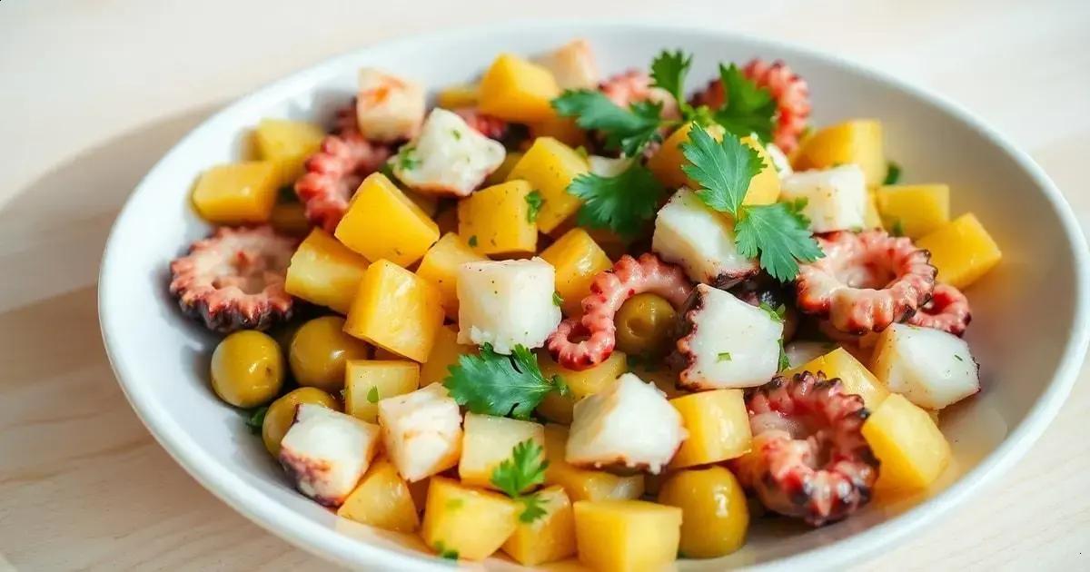 octopus salad — Mediterranean Diet Hub