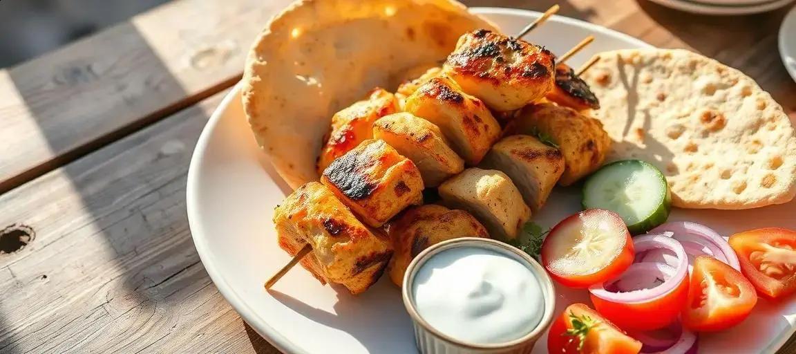 chicken souvlaki — Mediterranean Diet Hub