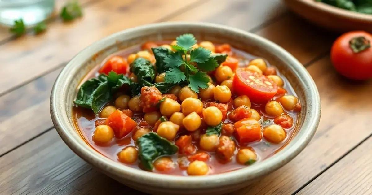 chickpea stew — Mediterranean Diet Hub