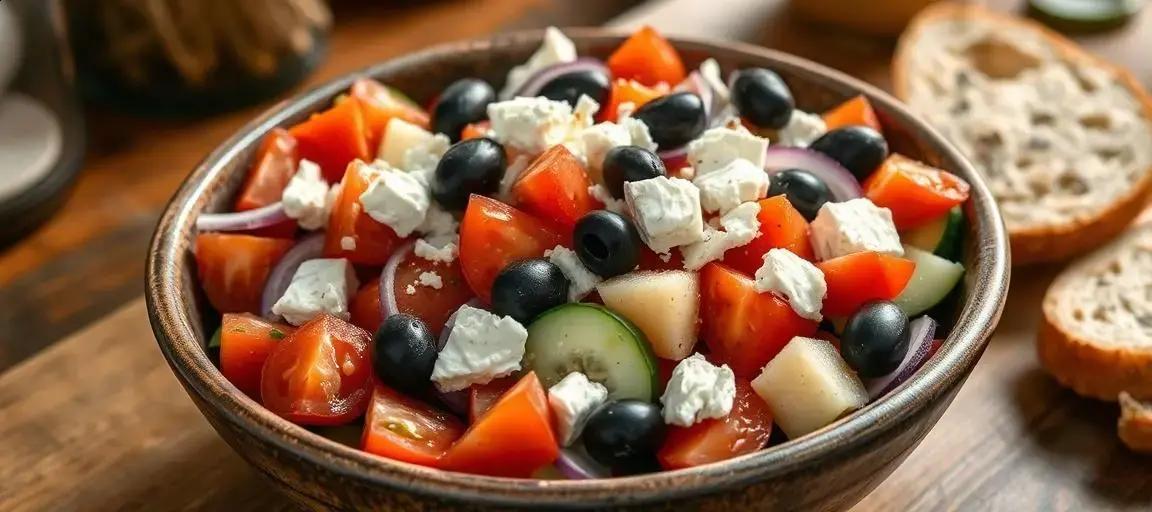 greek salad — Mediterranean Diet Hub