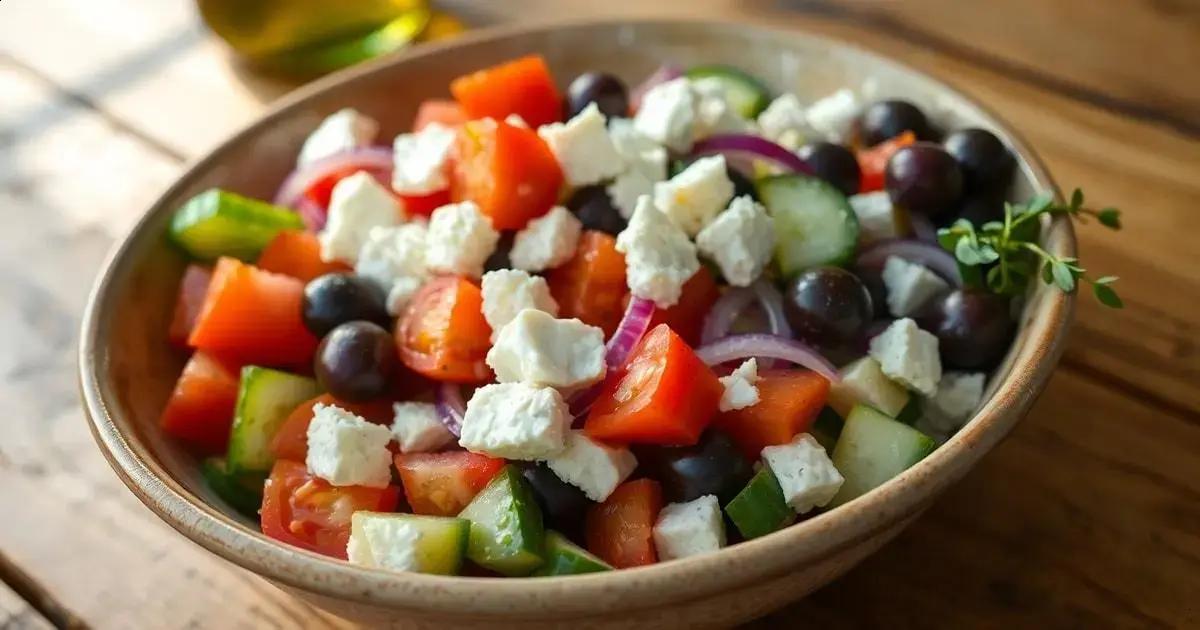 Greek salad — Mediterranean Diet Hub