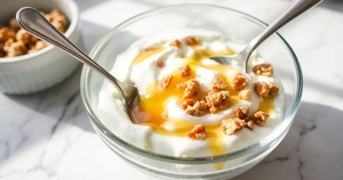 greek yogurt with honey — Mediterranean Diet Hub