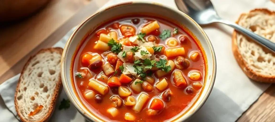 minestrone soup — Mediterranean Diet Hub