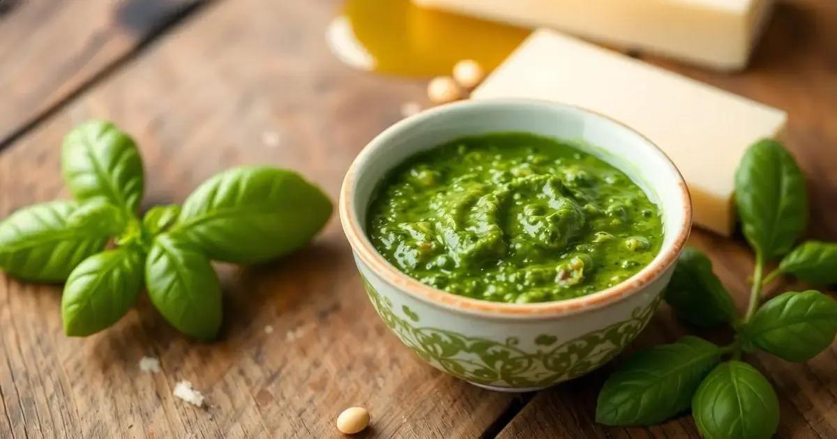pesto sauce — Mediterranean Diet Hub