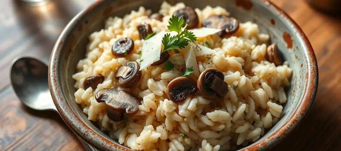 Risotto ai funghi — Mediterranean Diet Hub